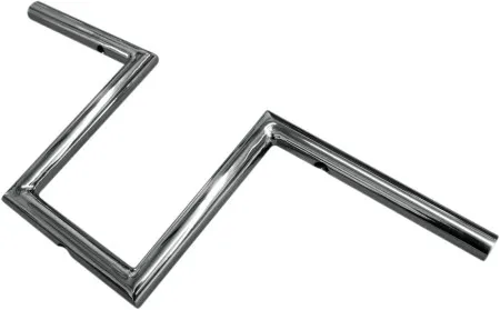 LA Choppers 8 Inch Narrow Z 25.4mm (1 inch) Old School Handlebars in Chrome Finish (LA-7380-08)