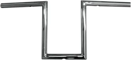 LA Choppers 10 Inch Narrow Z 25.4mm (1 inch) Old School Handlebars in Chrome Finish (0601-2056)