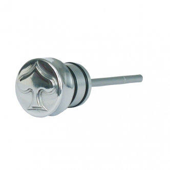 CPV Spade Oil Tank Dipstick in Polished Finish For 1984-1999 Softail Models (ARM019279)
