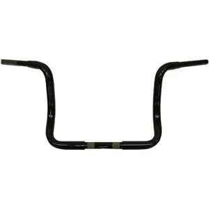 LA Choppers 10 Inch Ape Hanger 32mm (1-1/4inch) In Black Finish 1982-2024 Electra Glide & 2008-2023 Street Glide With Batwing Fairing (0601-2660)