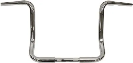 LA Choppers 12 Inch Ape Hanger 32mm (1-1/4inch) in Chrome Finish For 1982-2024 Electra Glide & 2008-2023 Street Glide With Batwing Fairing (0601-2661)