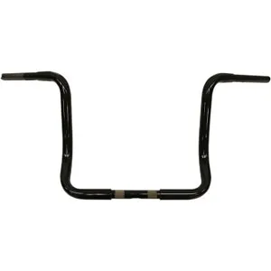 LA Choppers 12 Inch Ape Hanger 32mm (1-1/4inch) in Black Finish For 1982-2024 Electra Glide & 2008-2023 Street Glide With Batwing Fairing (0601-2662)