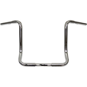 LA Choppers 14 Inch Ape Hanger 32mm (1-1/4inch) Touring Handlebars in Chrome Finish (0601-2663)