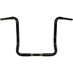 LA Choppers 14 Inch Ape Hanger 32mm (1-1/4inch) in Black Finish For 1982-2024 Electra Glide & 2008-2023 Street Glide With Batwing Fairing (0601-2664)