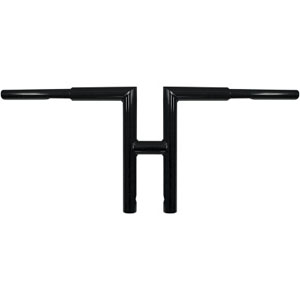 LA Choppers 12 Inch Miter-T-Bar 32mm (1-1/4inch) Miter-T Handlebars in Black Finish (0601-2320)