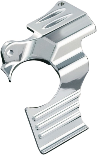 Kuryakyn Oil Filler Spout Cover In Chrome Finish For Harley Davidson Touring Motorcycles (8264)
