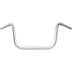 LA Choppers 10 Inch Ape Hanger 32mm (1-1/4inch) Hefty Handlebars in Chrome Finish (0601-0618)
