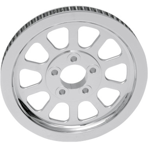 Drag Specialties Rear 10 Spoke, 66 Tooth, 20mm Pulley For 07-10 FXST, 08-11 FLSTF Models (191311)