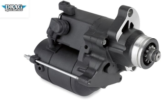 Drag Specialties 1.4KW Starter in Black Finish For 2006-2017 Harley Davidson Big Twin Motorcycles (80-1013)