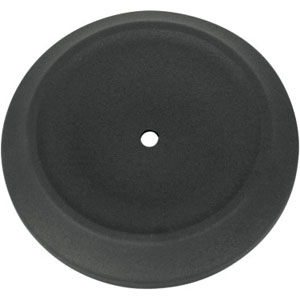 S&S Dished Bobber Air Cleaner Cover In Black For Super Stock Stealth Air Cleaners (170-0123)