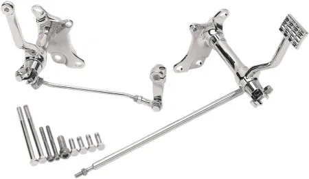 Drag Specialties Forward Control Kit Without Pegs In Chrome For Late 1987-2003 XL Models (DS-243528)