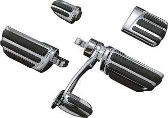 Kuryakyn Pilot Pegs With Male Mount Adapters In Chrome Finish (4425)