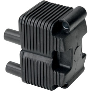 Drag Specialties Single Fire Ignition Coil In Black For 1999-2006 Twin Cam And 2004-2006 XL Models (10-2001)