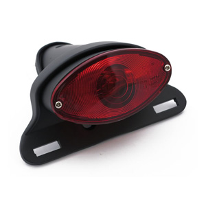 Doss EC Approved Cateye Taillight In Black With Diecast Housing (ARM841109)