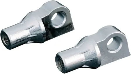 Kuryakyn Serrated Tapered Male Mount Peg Adapters In Chrome Finish (8880)