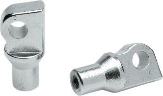Kuryakyn Tapered Peg Adapters With Male Mount For Harley Davidson In Chrome Finish (8008)