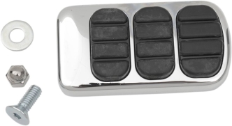 Kuryakyn ISO-Brake Pedal Pad For FL Motorcycles In Chrome Finish (8027)