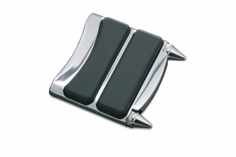 Kuryakyn Stiletto Brake Pedal Pad For Harley Davidson FX & XG Motorcycles In Chrome Finish (4480)