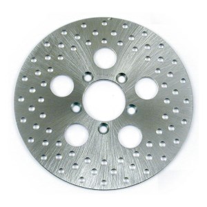 DOSS Front Drilled Brake Rotor For Harley Davidson 78-83 XL; 77-83 FX, FXWG, FXR (ARM519009)