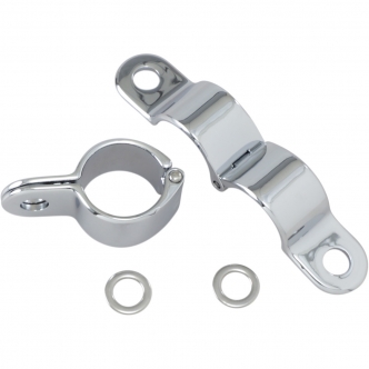 Kuryakyn 1 Inch Magnum Quick Clamps In Chrome Finish (Pair) (1002)
