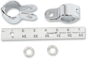 Kuryakyn 1-1/4 Inch Magnum Quick Clamps In Chrome Finish (Pair) (1000)
