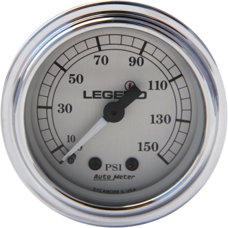 Legend Air Suspension Air Gauge In Silver (2212-0485)