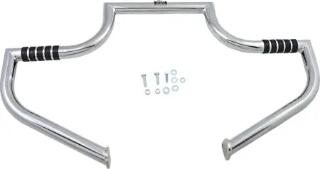 Lindby Magnumbar Front Highway Bars In Chrome Finish For 99-20 FLHT, FLHR, FLHX and H-D FL Trikes (1702)