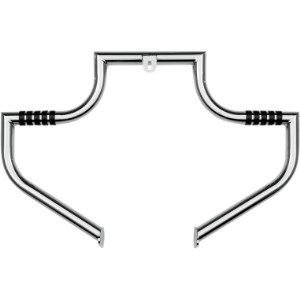 Lindby Magnumbar Front Highway Bars In Chrome Finish For 99-20 FLHT, FLHR, FLHX and H-D FL Trikes (1702)