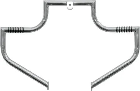 Lindby Linbar Front Highway Bars In Chrome Finish For 00-17 FLSTC, FLSTF and FLSTN (110-1)