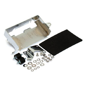 Doss Battery Carrier Tray In Chrome For 1980-1986 4-Speed FX Models (excl. FXST) (ARM596709)