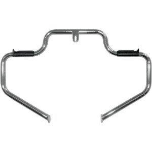Lindby Triple-Chrome-Plated Front Multibar For 93-17 FXDWG, 08-17 FXDF With Original Equipment Forward Controls (1304)