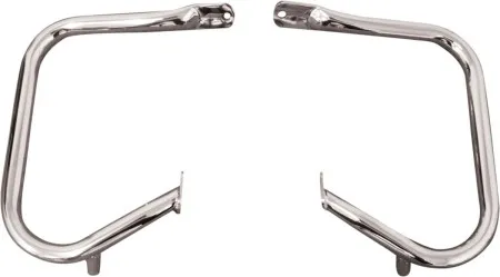 Drag Specialties Big Buffalo Rear Saddlebag Bars In Chrome Finish For 97-13 FLHT, FLHR, 98-03 FLTR (05060512)
