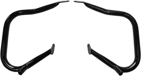Drag Specialties Big Buffalo Rear Saddlebag Bars In Black Finish For 14-20 FLHTCU, FLHTK, FLHR (05060790)