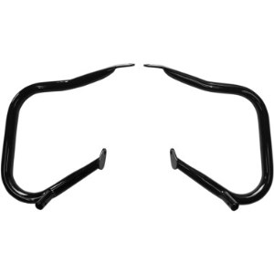 Drag Specialties Big Buffalo Rear Saddlebag Bars In Black Finish For 14-20 FLHTCU, FLHTK, FLHR (05060790)