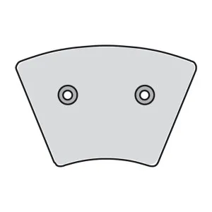 SBS Street Ceramic (Organic) Front Brake Pads For 1974-1977 XL, FX Models (ARM700365)