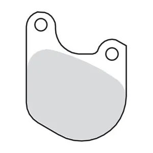 SBS Street Carbon Tech (Organic) Front Brake Pads For Big Twin 78-83 FX; 80-83 FXWG; 82-83 FXR, 78-83 XL (ARM010365)