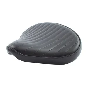 Le Pera Spring Mounted Pleated 15 Inches Long x 13 Inches Wide Solo Seat (L-105 RN)
