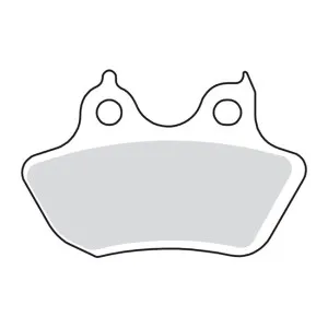 SBS Street Carbon Tech (Organic) Rear Brake Pads For Big Twin 06-07 FXSTB/C; 2006 FXSTS, FXSTI; 2007 FXST (ARM430365)