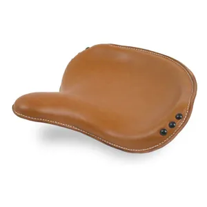 Doss Brown Leather Military Solo Seat (0318101)