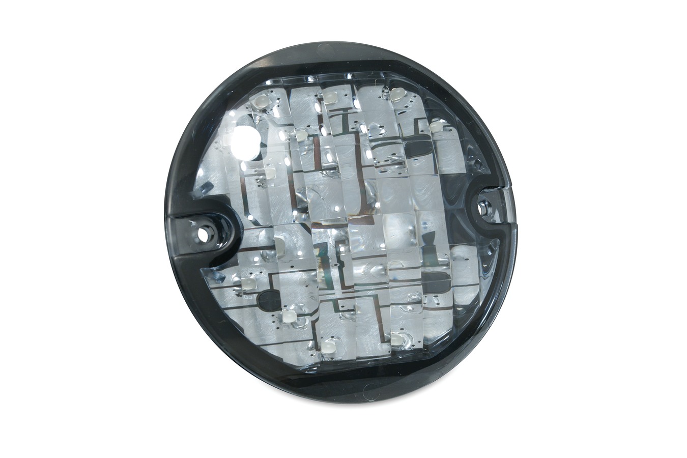 Kuryakyn Front L.E.D. Turn Signal Inserts Flat Style With Smoke Lenses