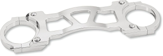Kuryakyn Fork Brace For 41mm Wide Glide Front Ends On Harley Davidson Softail & Dyna Motorcycles In Chrome Finish (8620)