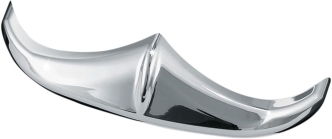 Kuryakyn Leading Edge Front Fender Accent For Harley Davidson Touring, Trike & Dyna Switchback Motorcycles In Chrome Finish (8642)