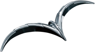 Kuryakyn Speedo & Tach Brow In Chrome Finish For Harley Davidson 1996-2013 Touring & Trike Motorcycles (7746)