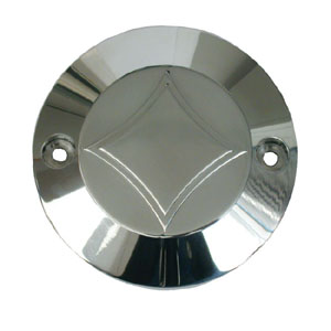 CPV Diamond Point Cover In Polished Finish For 1970-1999 B.T And 1971-2011 XL Models (ARM009279)