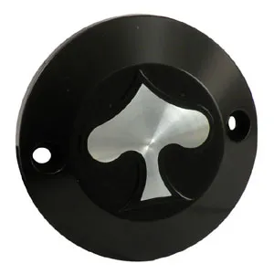 CPV Spade Point Cover In Black Finish For 1970-1999 B.T And 1971-2011 XL Models (0192B)
