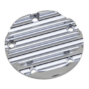 Covingtons Customs (5-Hole) Point Cover In Chrome For 1999-2017 Twin Cam Models (ARM487359)
