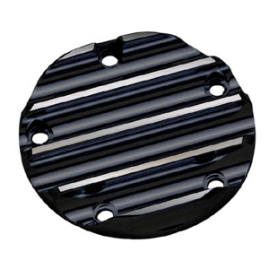 Covingtons Customs (5-Hole) Point Cover In Black For 1999-2017 Twin Cam Models (ARM387359)