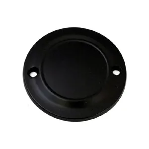 Doss Stepped (2-Hole) Point Cover In Black For 1970-1999 Big Twin (Excl. TC) And 1971-2003 XL (77623)