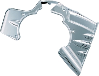 Kuryakyn Transmission Shrouds In Chrome Finish For Harley Davidson 2007-2008 Touring Motorcycles (7876)