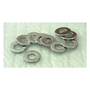 Gardner Westcott 1/2 Inch Flat Washers In Chrome, Universal Fit (ARM311005)
